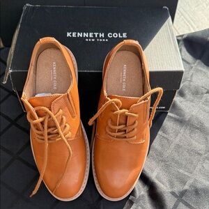Kenneth Cole Shoes Flex Slip Cognac